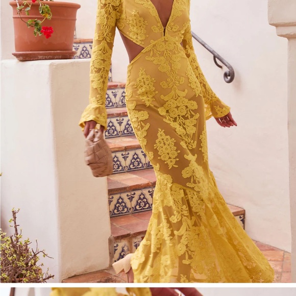 Jodie Cut Out Mesh Maxi Dress - Picture 3 of 7